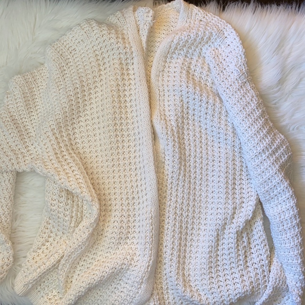 Oversized Cream Cardigan